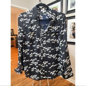 Express Portofino Shirt Horses